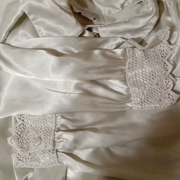 White blouse, very ari and elegant. Large, from impressions of California. - Picture 2 of 3